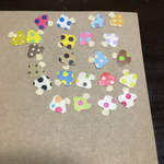 フレークシール(きのこ)