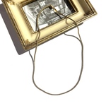 90sAVON VINTAGE  GOLDチェーンネックレス　アンティーク  クラシカル　大ぶり　クリップ　ナチュラル　カジュアル　ビーズ　エイボン　ブランド　メンズ　アクセサリー 秋冬