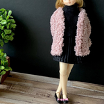 ボアコート☆リカちゃんブライスの洋服(着せ替え服)