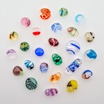 1158    ガラスビーズ　大粒〜大きなサイズ    縦10〜24mm