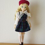 ruruko タータンチェックワンピースセット