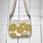 ☆人気カラーあんぱん柄生地と帆布のサコッシュ☆ショルダーバッグ☆