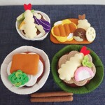 フェルト☆ままごとどんぶりセット☆