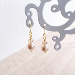 [金属アレルギー対応]いい日のカラーパールのピアス/イヤリング