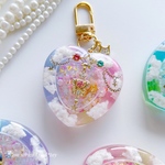 マジカル　雲のハートシェイカー　キーホルダー