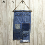 HAND MADE デニムリメイク 壁掛け ロング