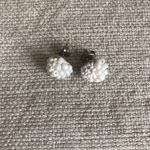 アンティークとヴィンテージの粒々ピアス
