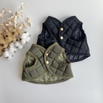 犬服　キルティングジャケット　アウター　ベスト　秋冬
