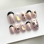 【現品】フレンチネイルチップ　ミラーネイルチップ　
