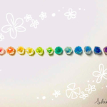選べる！氷漬け霞草 ピアス 【受注】