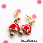 森のキノコ🍄ピアス