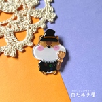 ハロウィン限定🎃魔女っ子リスさんのブローチ