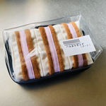 10月下旬発送予定　スーパーのハムカツサンド(ポーチ)