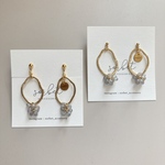 Texture hoop×frost beads ∵高品質k16gp