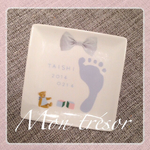 手形♡足型 記念プレート