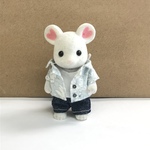 シルバニア　大人サイズ＊アロハシャツ　シャツ　ズボン　３点　洋服着せ替えセット＊お父さんサイズ　シルバニアファミリー