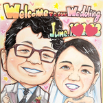 ♡結婚式♡ウェルカムボード♡