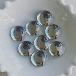 再販無し◆ デッドストック 15mm カボション　シルバー