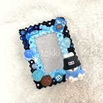 🐰専用🐰トレカケース【バケハ🐰💙🖤】
