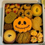ハロウィンクッキー缶⭐︎カボチャオバケ
