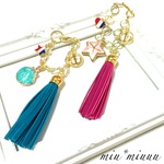 【期間限定¥500】*タッセルバッグチャーム*