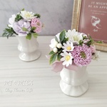 【即納可】仏花＊お供え花＊クレイフラワー＊お悔やみ＊仏壇＊お彼岸＊喪中見舞い＊菊