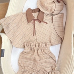 ホームズ風ベビー服 3点セット
