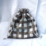 【limited】check×巾着