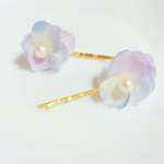 紫陽花の花びらピン