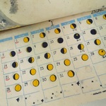【SALE】月の満ち欠け★ムーンカレンダー2024
