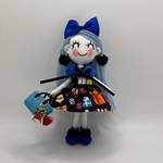 ハンドメイドドールチャーム　バックチャーム　お人形