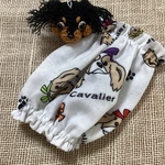 再販❣️カラフルリボンのキャバリアさんのスヌード