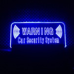 アクリル　LED　セキュリティ　スキャナー　ダミー（無線リモコンタイプ）