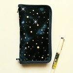 【コノギさまご予約品】万年筆のためのペンケース*宇宙柄