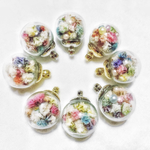 恋色ミックス♡ガラスドームピアス 