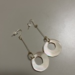 夜光貝ピアス