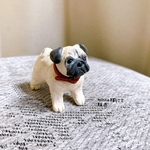 パグ　ミニチュア　犬　フィギュア　置物　オブジェ
