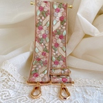 インド刺繍リボン　ショルダーベルト　スマホショルダー　ストラップ