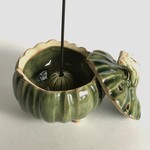 カボチャの香炉（お香立て付）