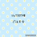 lily7337様　ご注文分