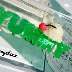メロンソーダ ブローチ
