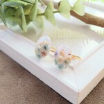 オーナーとおそろい❁かすみ草リングセット
