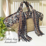 エスニック 麻ひもバッグ hookedzpagetti