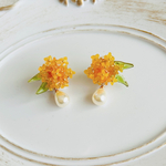 金木犀のピアス・イヤリング