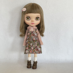 blythe outfit 萌え袖ブラウス&ジャンスカセット
