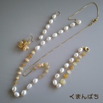 《Limited》３点セットで10,000円の大特価でご購入いただけます。バラ売りは別ページにございます《14kgf》淡水パール×エチオピアンオパール♡贅沢３点セット♡1340