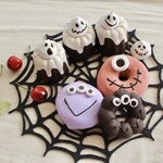 【ご予約品】ハロウィンドーナツ、ホワイトチョコカヌレset クレイドーナツ