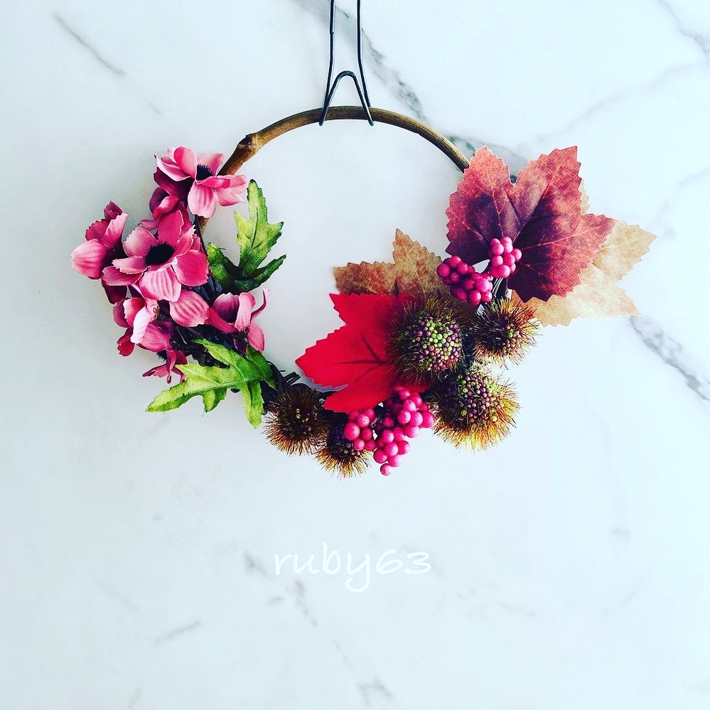 紅葉 - リースの人気通販 | minne byGMOペパボ 国内最大級の