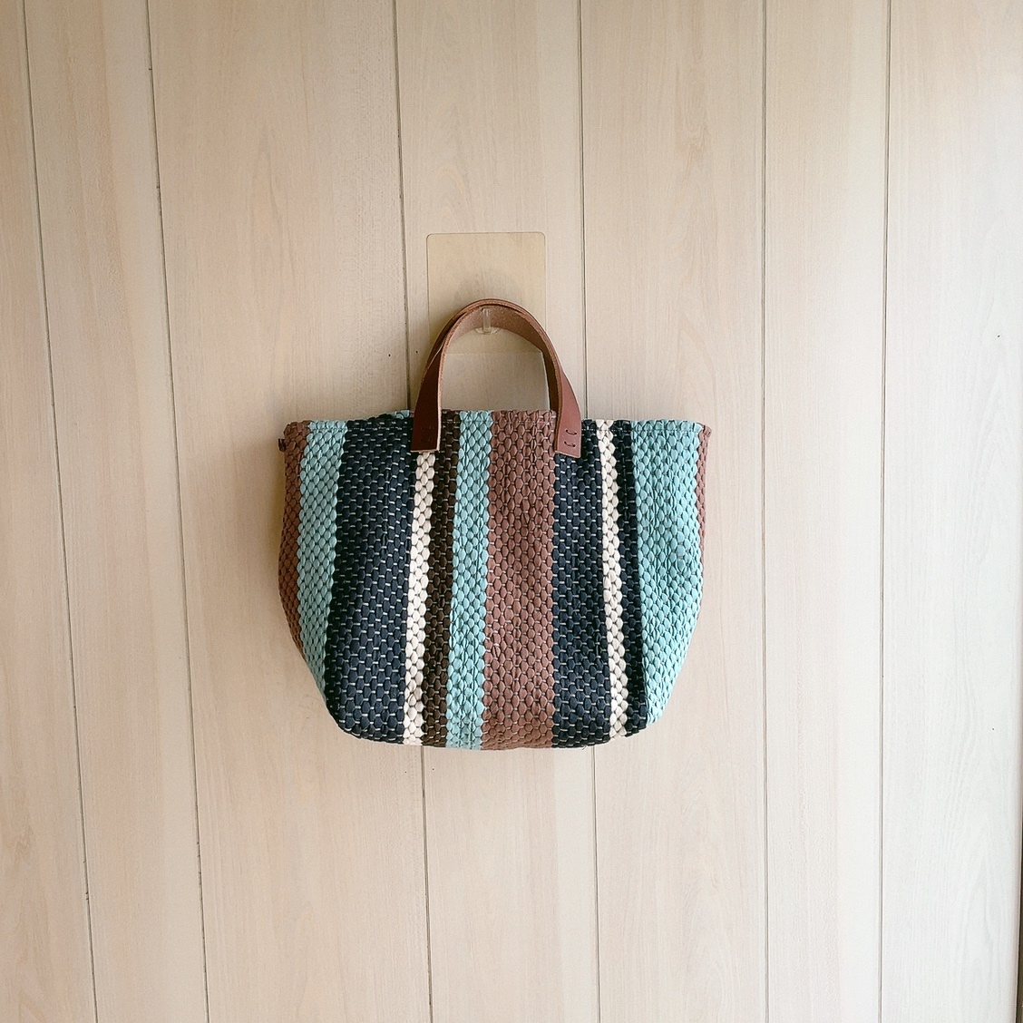 裂き織りバッグ - naro. | minne 国内最大級のハンドメイド