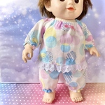 いちごのパジャマ　ぽぽちゃん　ぽぽちゃん服